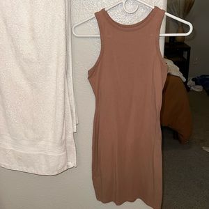 Wild Fable Bodycon Brown Dress size Medium